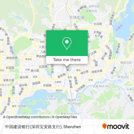 中国建设银行(深圳宝安路支行) map