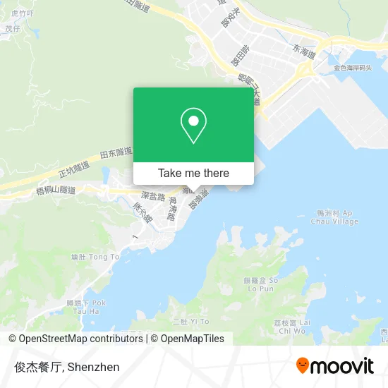 俊杰餐厅 map