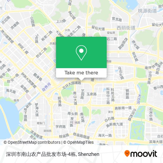 深圳市南山农产品批发市场-4栋 map