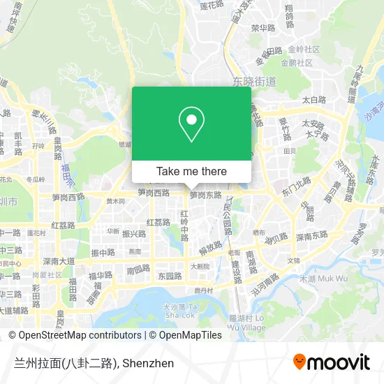 兰州拉面(八卦二路) map
