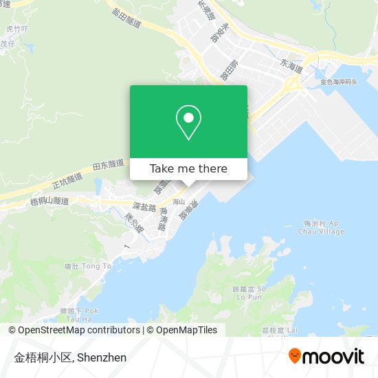金梧桐小区 map