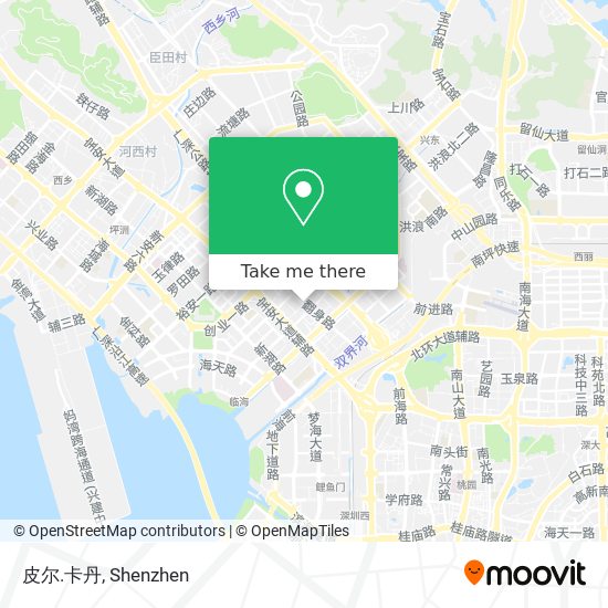 皮尔.卡丹 map