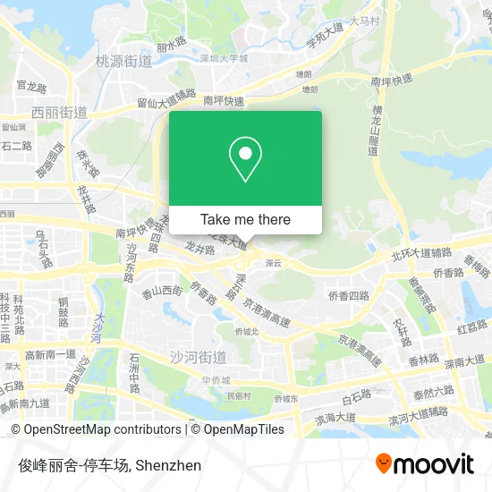 俊峰丽舍-停车场 map