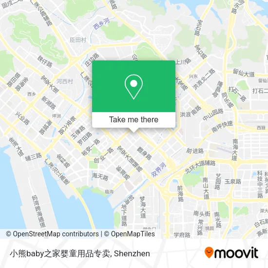 小熊baby之家婴童用品专卖 map