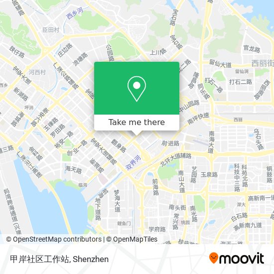 甲岸社区工作站 map