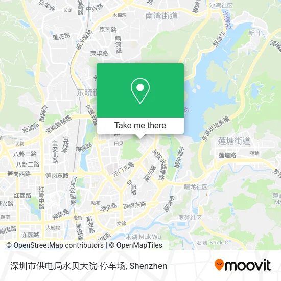 深圳市供电局水贝大院-停车场 map