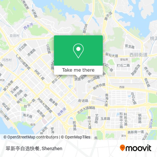 翠新亭自选快餐 map