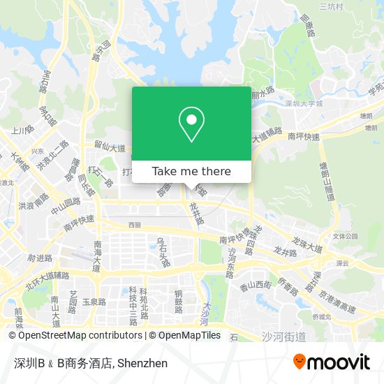 深圳B﹠B商务酒店 map