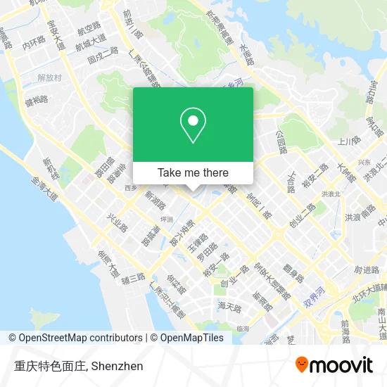 重庆特色面庄 map