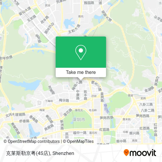 克莱斯勒京粤(4S店) map