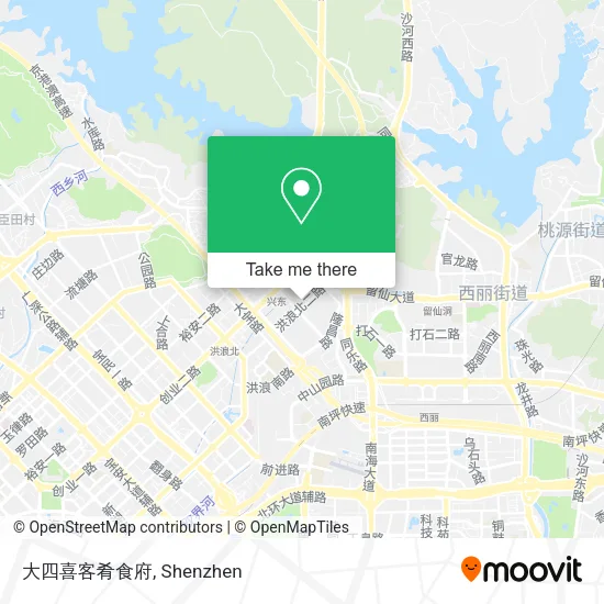 大四喜客肴食府 map