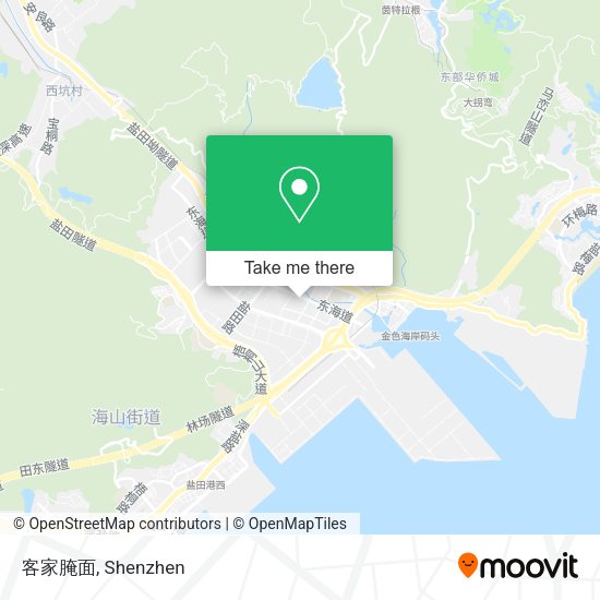 客家腌面 map