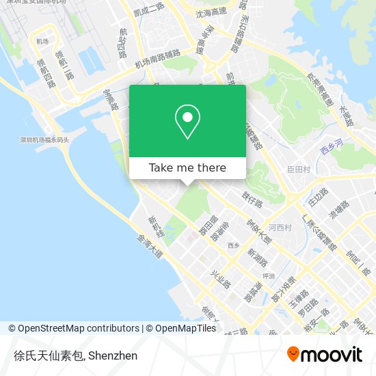 徐氏天仙素包 map