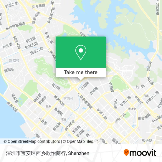 深圳市宝安区西乡欣怡商行 map