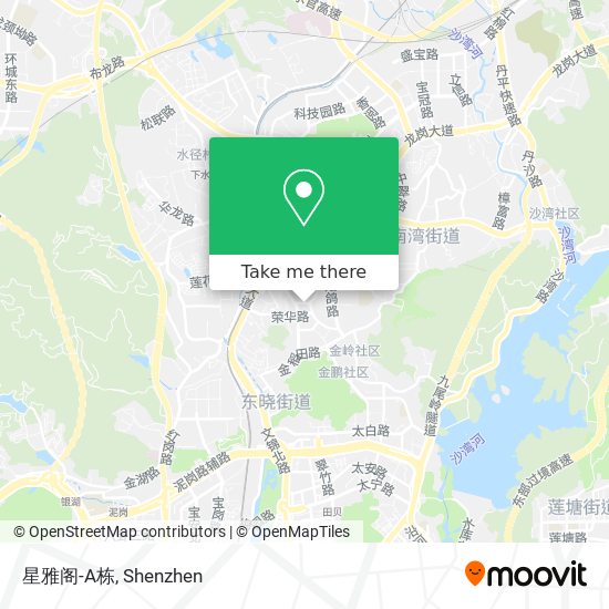 星雅阁-A栋 map