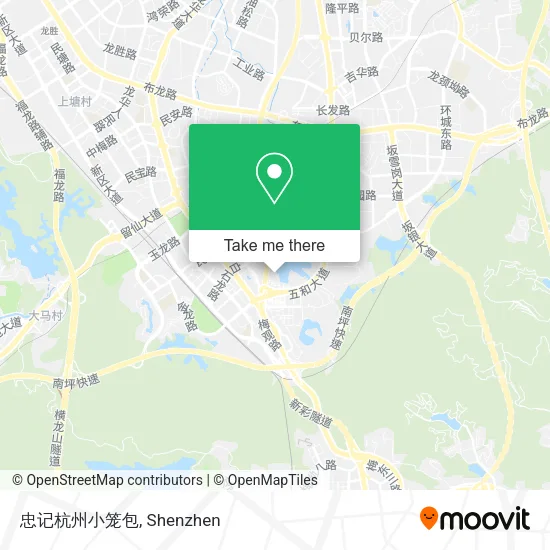 忠记杭州小笼包 map