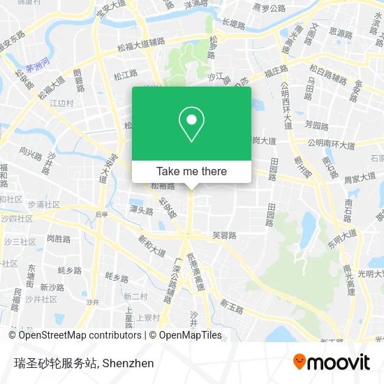 瑞圣砂轮服务站 map