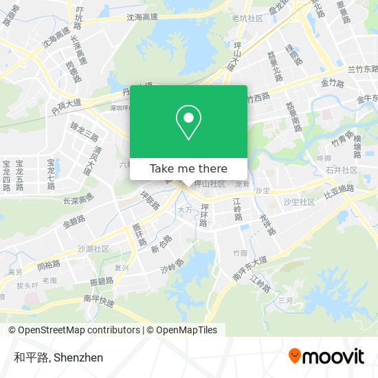 和平路 map
