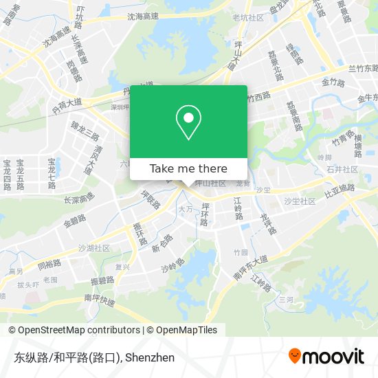 东纵路/和平路(路口) map