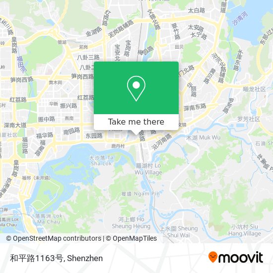 和平路1163号 map