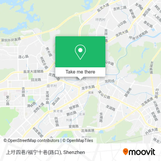 上圩四巷/福宁十巷(路口) map