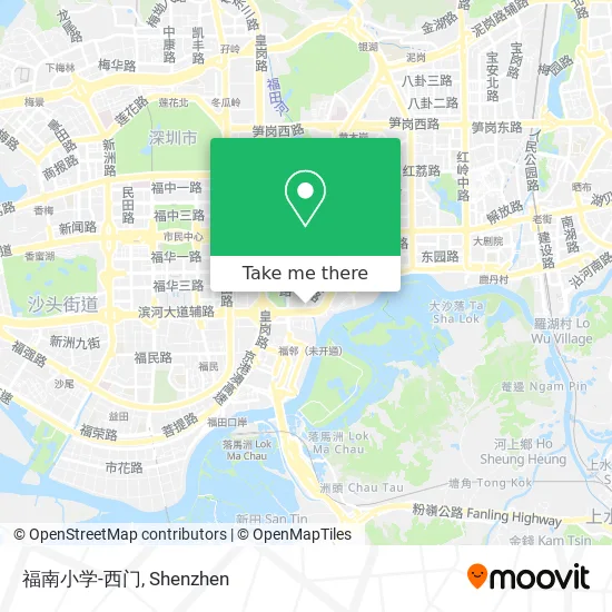 福南小学-西门 map