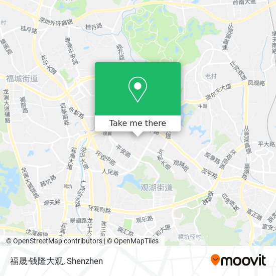 福晟·钱隆大观 map
