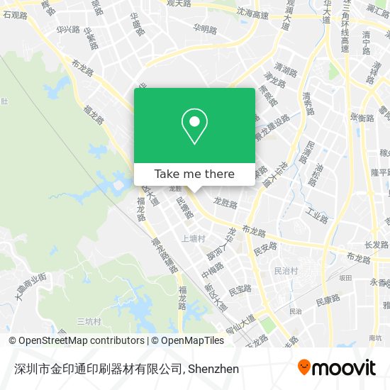 深圳市金印通印刷器材有限公司 map