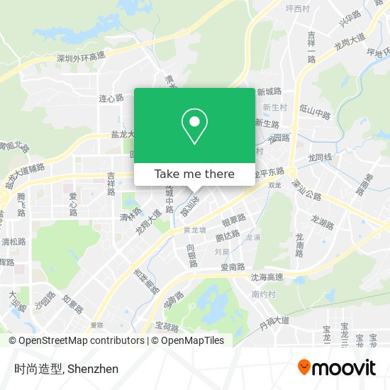 时尚造型 map