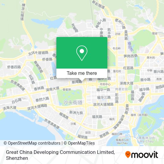 Great China Developing Communication Limited map