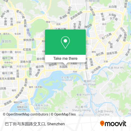 巴丁街与东园路交叉口 map