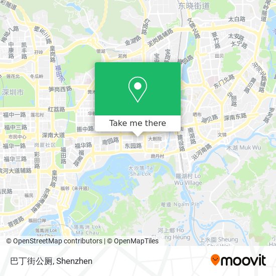 巴丁街公厕 map