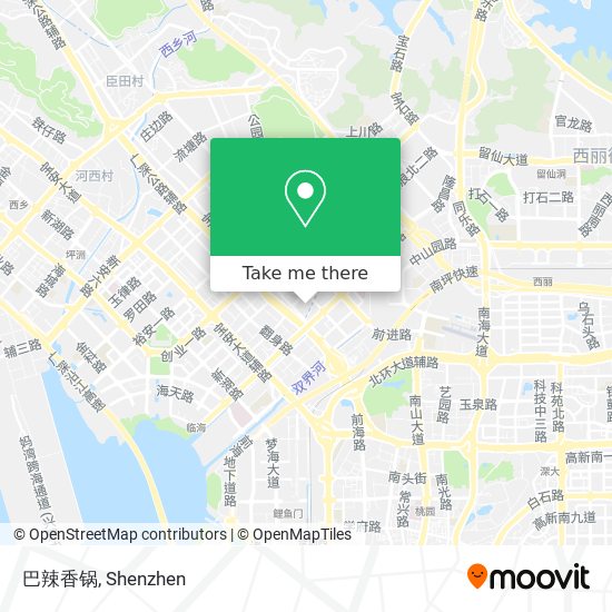 巴辣香锅 map