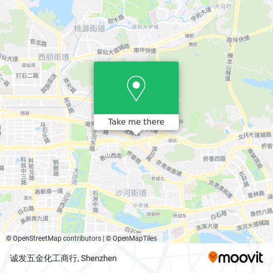 诚发五金化工商行 map