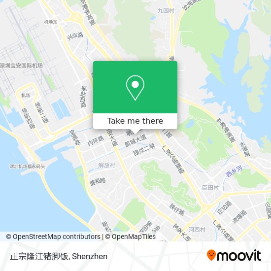 正宗隆江猪脚饭 map