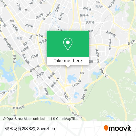 碧水龙庭2区B栋 map