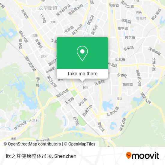 欧之尊健康整体吊顶 map