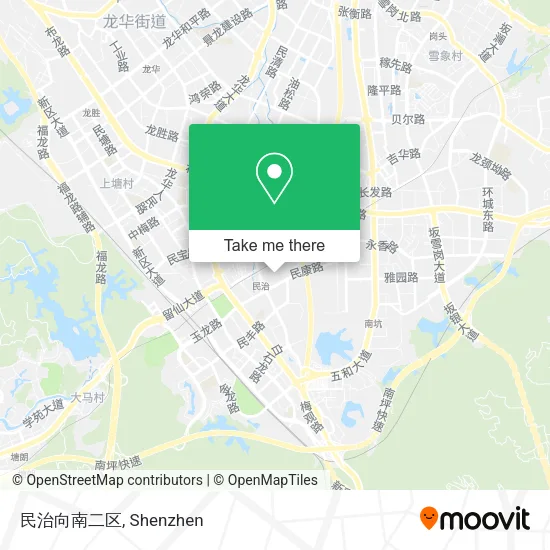 民治向南二区 map