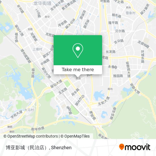 博亚影城（民治店） map