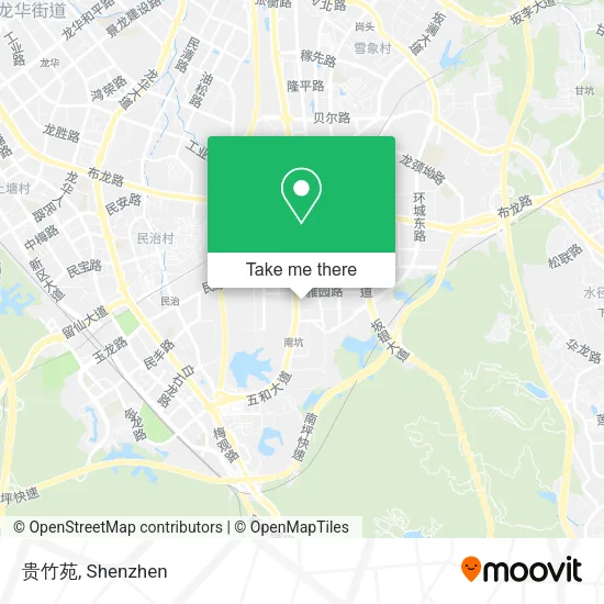 贵竹苑 map