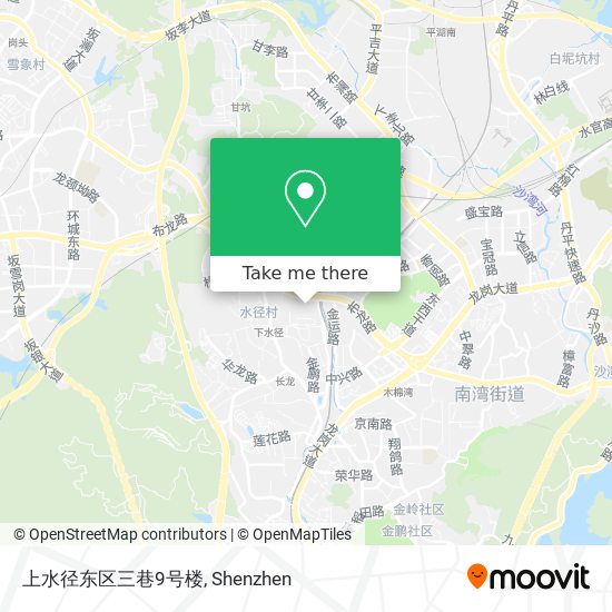 上水径东区三巷9号楼 map