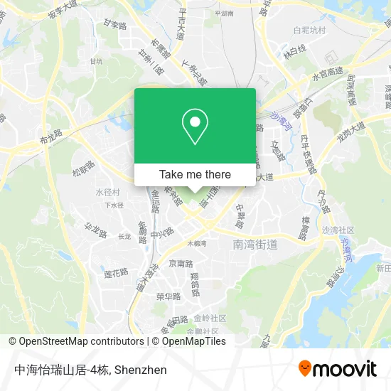 中海怡瑞山居-4栋 map