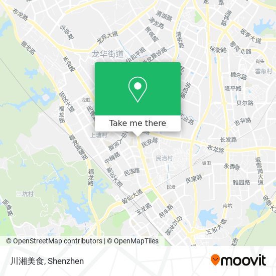 川湘美食 map