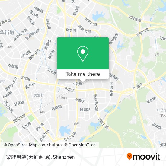柒牌男装(天虹商场) map