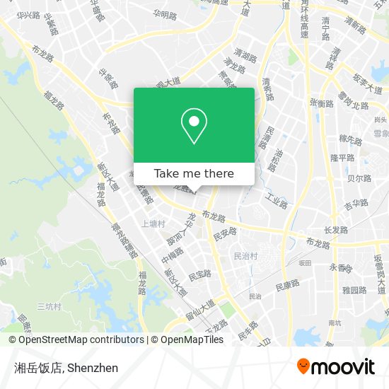 湘岳饭店 map