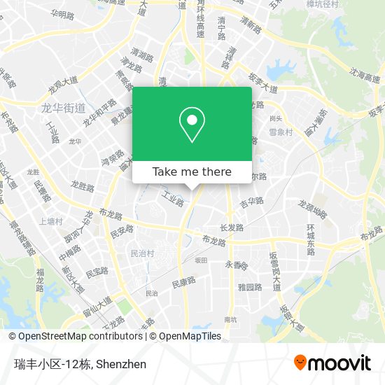 瑞丰小区-12栋 map