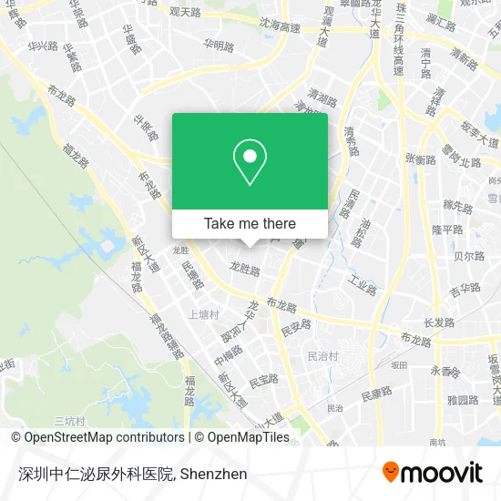深圳中仁泌尿外科医院 map