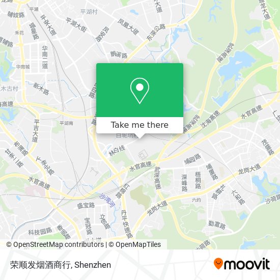 荣顺发烟酒商行 map