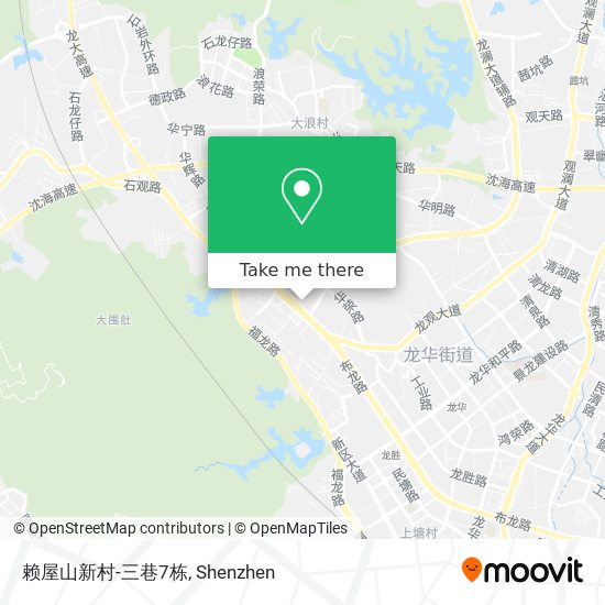 赖屋山新村-三巷7栋 map