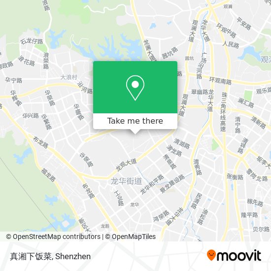 真湘下饭菜 map
